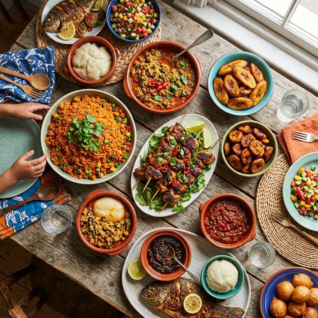 Les saveurs de la cuisine ouest-africaine